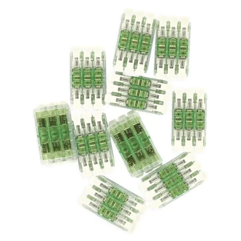Biztonságos vásárlás Egyenes karos vezetékösszekötő 6× 0,2–4 mm2, 10 szt